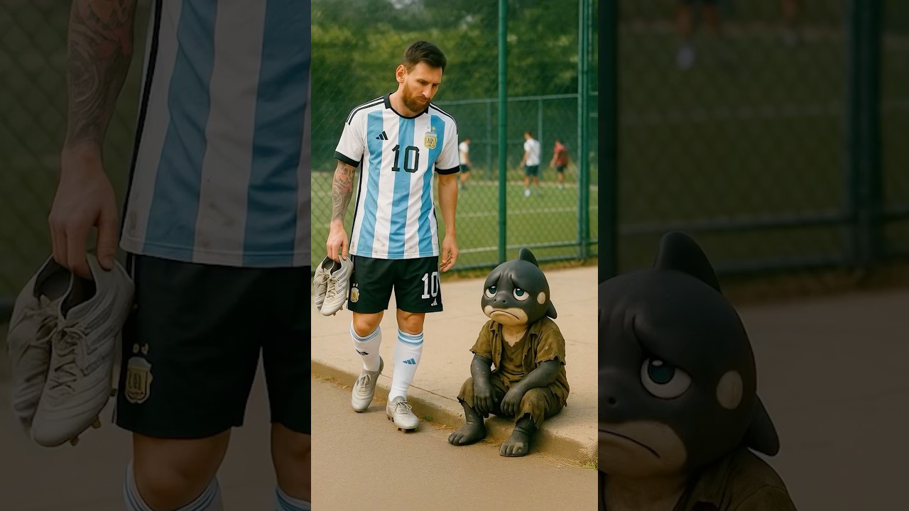 Messi’s Gift, Orca’s Dream 🌟👟🐳