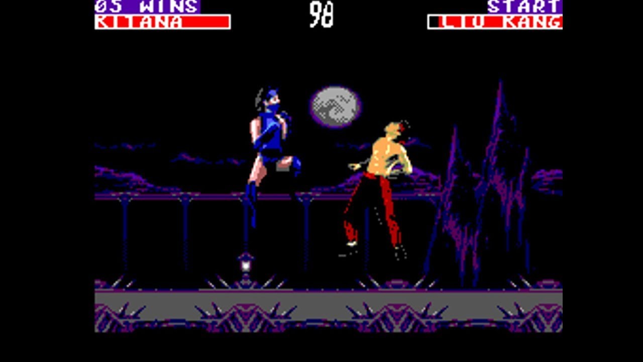 Mortal Kombat II - Китана [Полное прохождение на Sega Master System] (1994) Acclaim