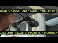 2nd Gen Mazda 3 Dashcam Installation (VIOFO A129 Plus Duo)