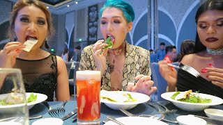 HINDI NAHIYA! NAG MUKBANG SA E BLOGGERS BALL! (W/ MAE LAYUG AND JOHNREY)