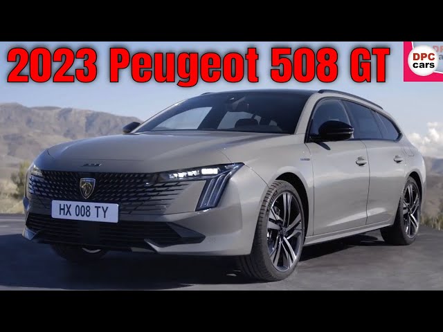 Peugeot 508 2023: upgraded with more technology and improved