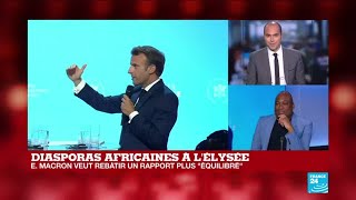 Diasporas africaines à l'Élysée : Macron veut changer les 