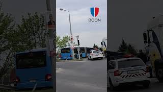Sofőr nélkül balesetezett a busz Miskolcon