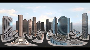 Skybox City Created in Tutorial