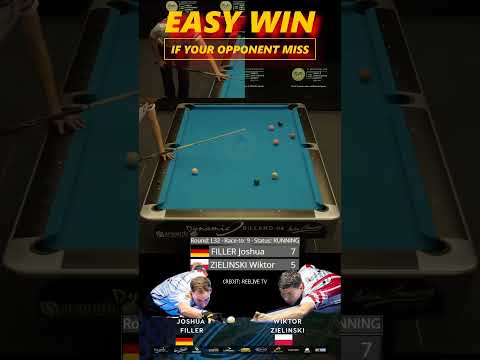 Easy Win If Your Opponent Miss | Joshua Filler vs Wiktor Zielinski #shorts