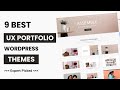 9 best wordpress themes for ux portfolio 2024  personal portfolio wordpress theme