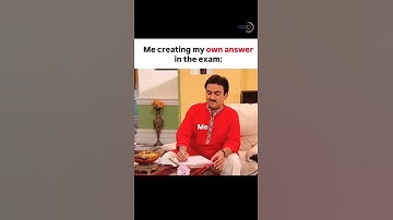 me creating my own answer in the exam 😨 #upsc #upscmotivation #upscexam #studyiq