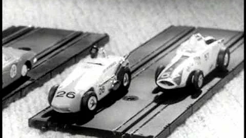 Gilbert Slot Car Racers Commercial