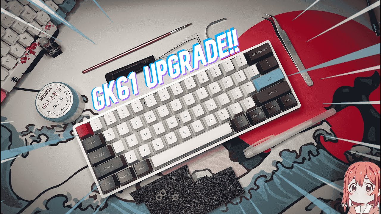 I Upgrade My GK61 Keyboard YouTube