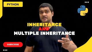 Inheritance and Multiple Inheritance in Python | Oops