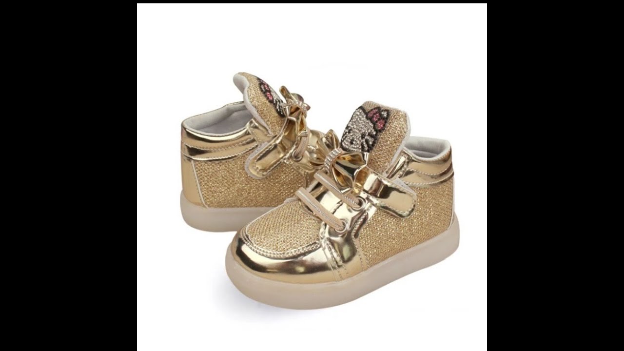 Aliexpress Hello Kitty luminous sneakers video to gif