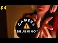 ASMR EXTREMELY FAST And AGGRESSIVE FACE BRUSHING Up Close Camera Brushing TINGLY Whispering 