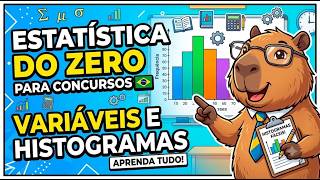 Estatística do Zero para Concursos: Variáveis e Histogramas