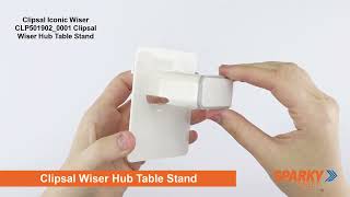 clipsal iconic wiser clp501902_0001 | clipsal wiser hub table stand