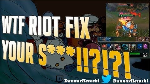 Fiora RIPOSTE on Kench Interaction is BUGGED || RIOT FIX YOUR S***!! || Patch 7.18