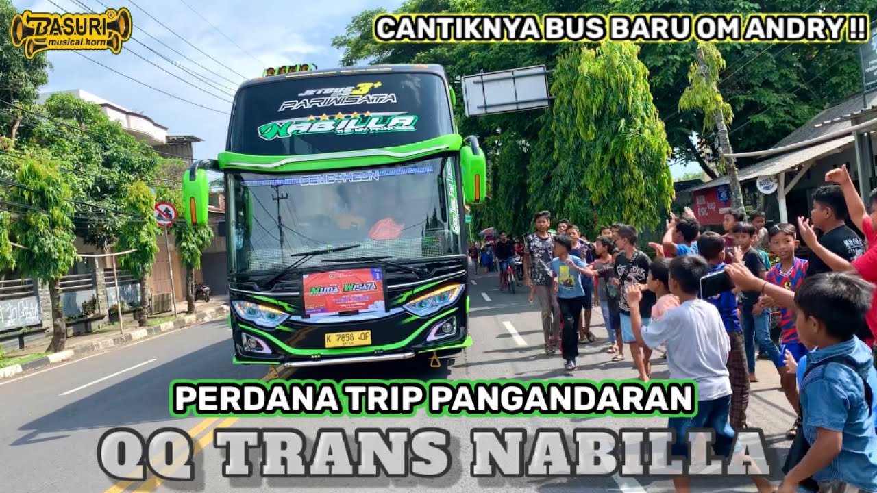 KELUARGA BARU QQ TRANS “NABILLA”‼️PERDANA NGOYOD BUS BARU OM ANDRY