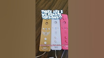 There are 3 versions of the wii remote!? #wii #neapolitan #wiiremote #wiimote #nintendo #wiiu