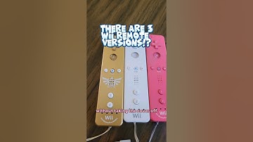 There are 3 versions of the wii remote!? #wii #neapolitan #wiiremote #wiimote #nintendo #wiiu