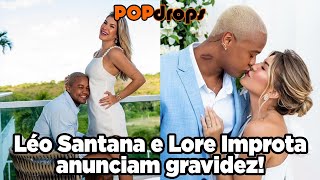 Léo Santana e Lore Improta anunciam gravidez! #PopDrops @PopZone