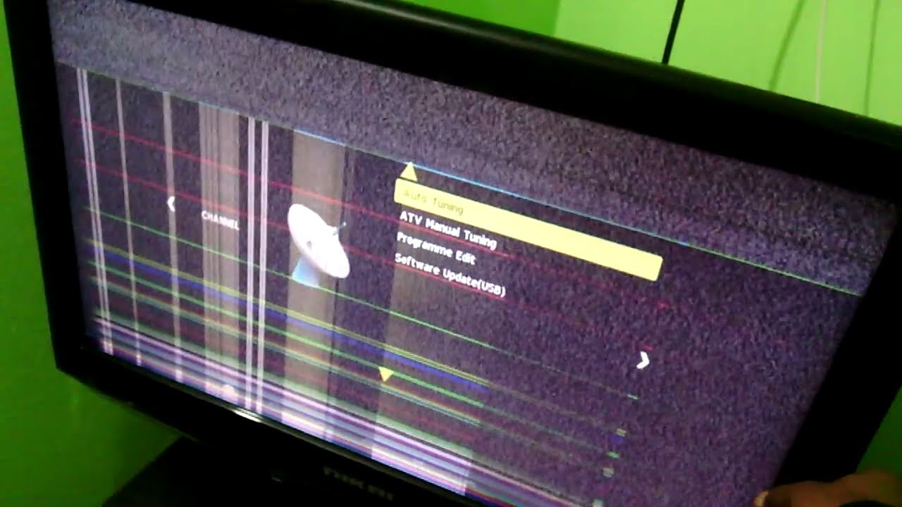 NIKAI LCD TV, Panel damage, cop change, tv ok, How to problem and solutions ?