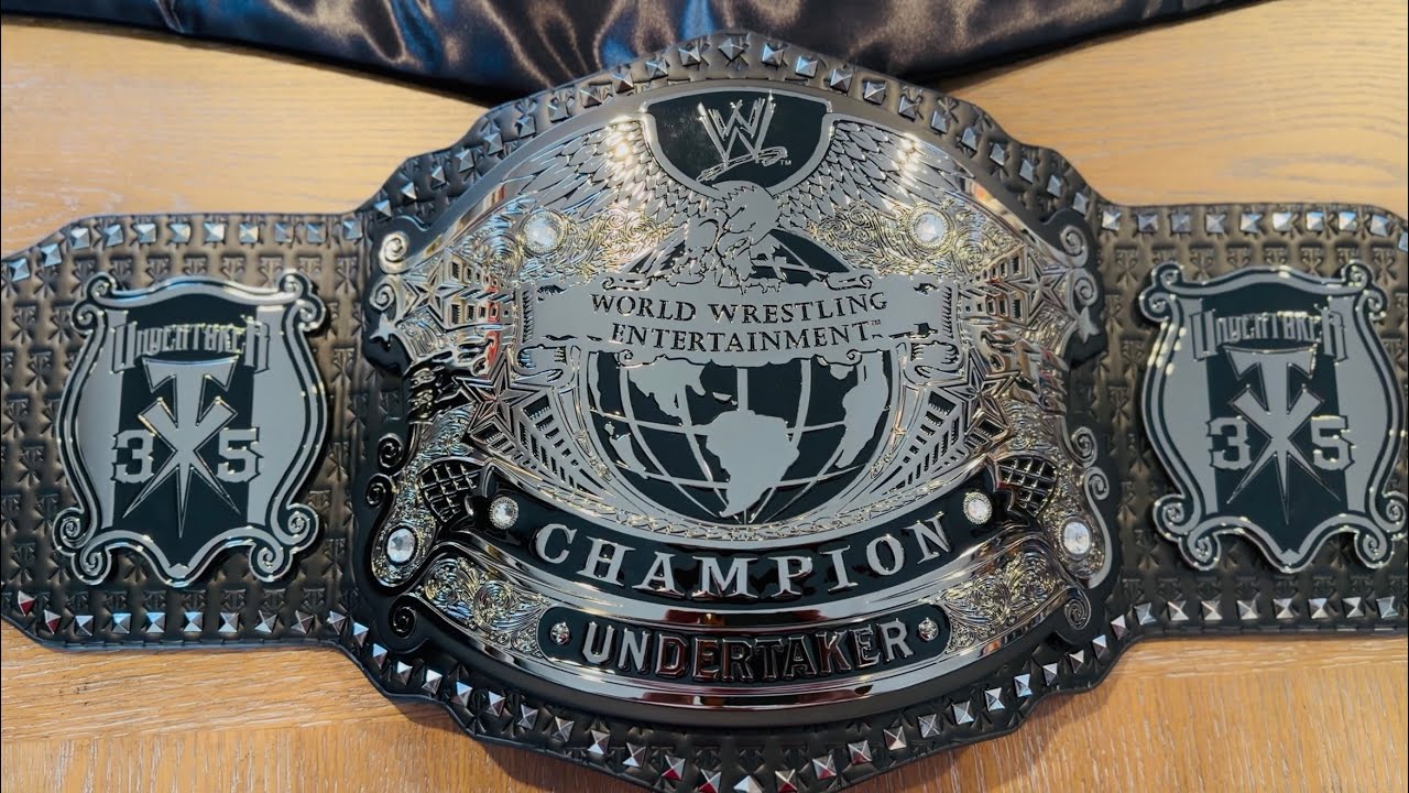 Обзор чемпионского пояса WWE The Undertaker American Badass Signature Series Championship, посвящ...