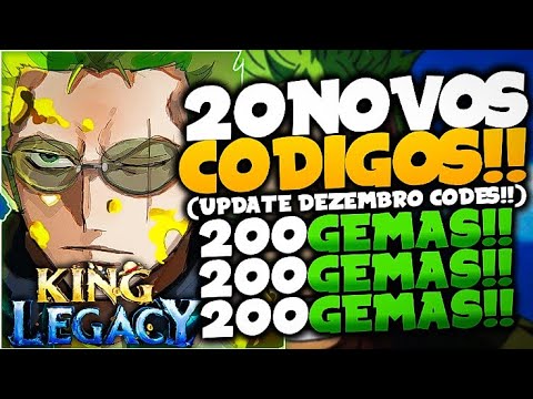 LANÇOU!! 13 NOVOS *EXCLUSIVOS* CODES SECRETOS no KING LEGACY CODIGOS! (King  Piece Codes) - ROBLOX 