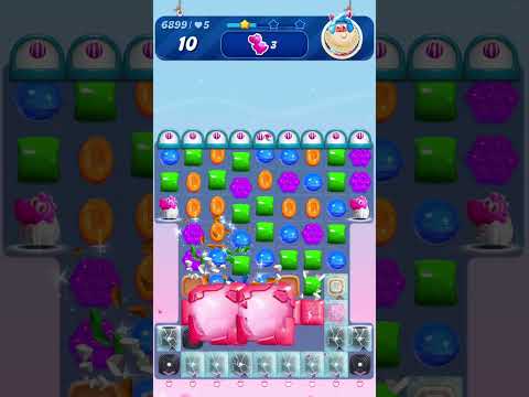 Candy Crush Saga Level 6899 | No Boosters