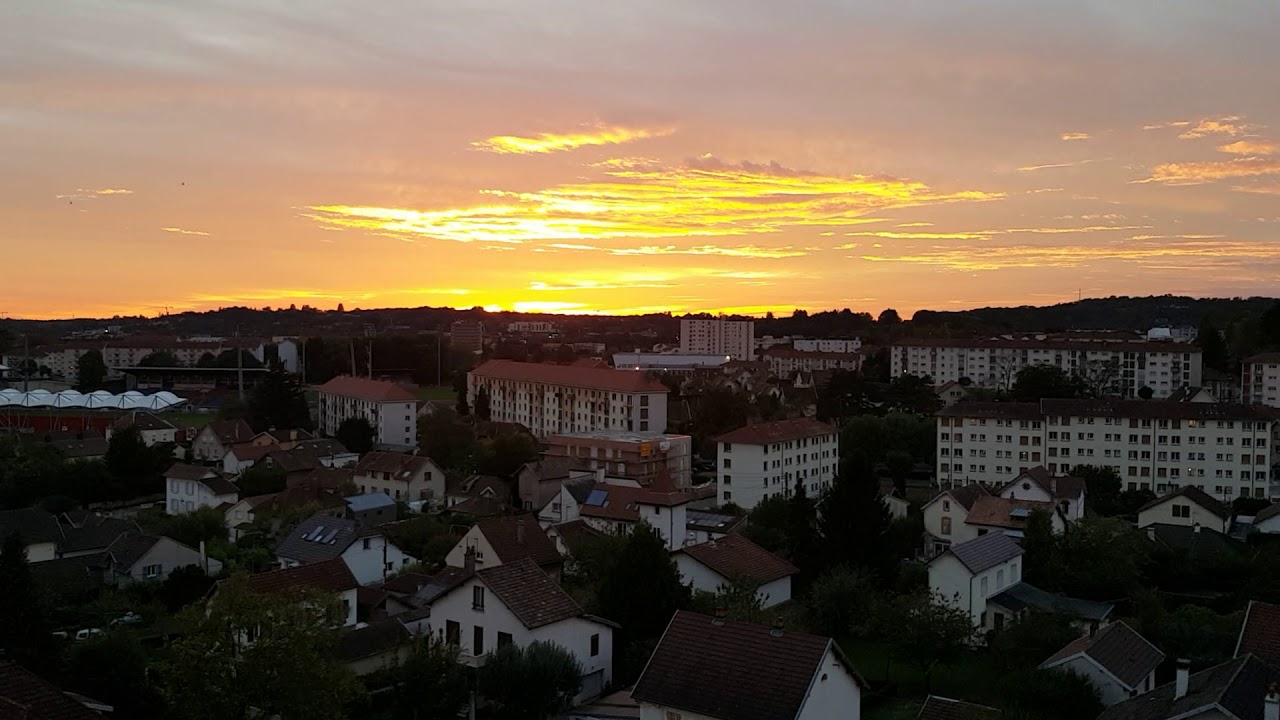 Coucher de soleil sur Besançon YouTube — free download