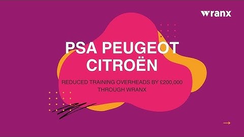 PSA Peugeot Citroën Case Study