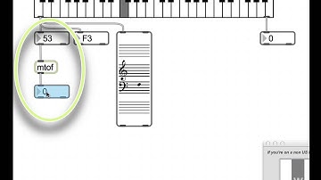 MaxMSP SimpleSynthVideo 2