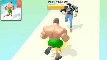 Muscle Rush Game All Levels 1-5 - Gameplay Walkthrough - Android, Ios