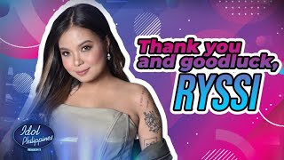 Thank you and goodluck, Ryssi! | Idol Xclusive Pass | Idol Philippines Season 2