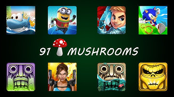 Run Fish Run Vs Despicable Me Vs Blades of Brim Vs Sonic Dash Vs Temple Run 2 - Endless Run Gameplay