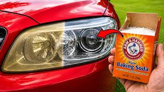 🚗 Make Headlights Crystal Clear with WD-40! This Simple Trick Really Works
