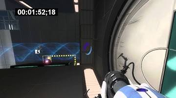 Portal 2 co-op speed run (course 4)