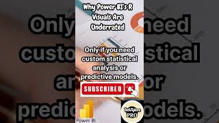 Why Power Bis R Visuals Are Highly Underrated