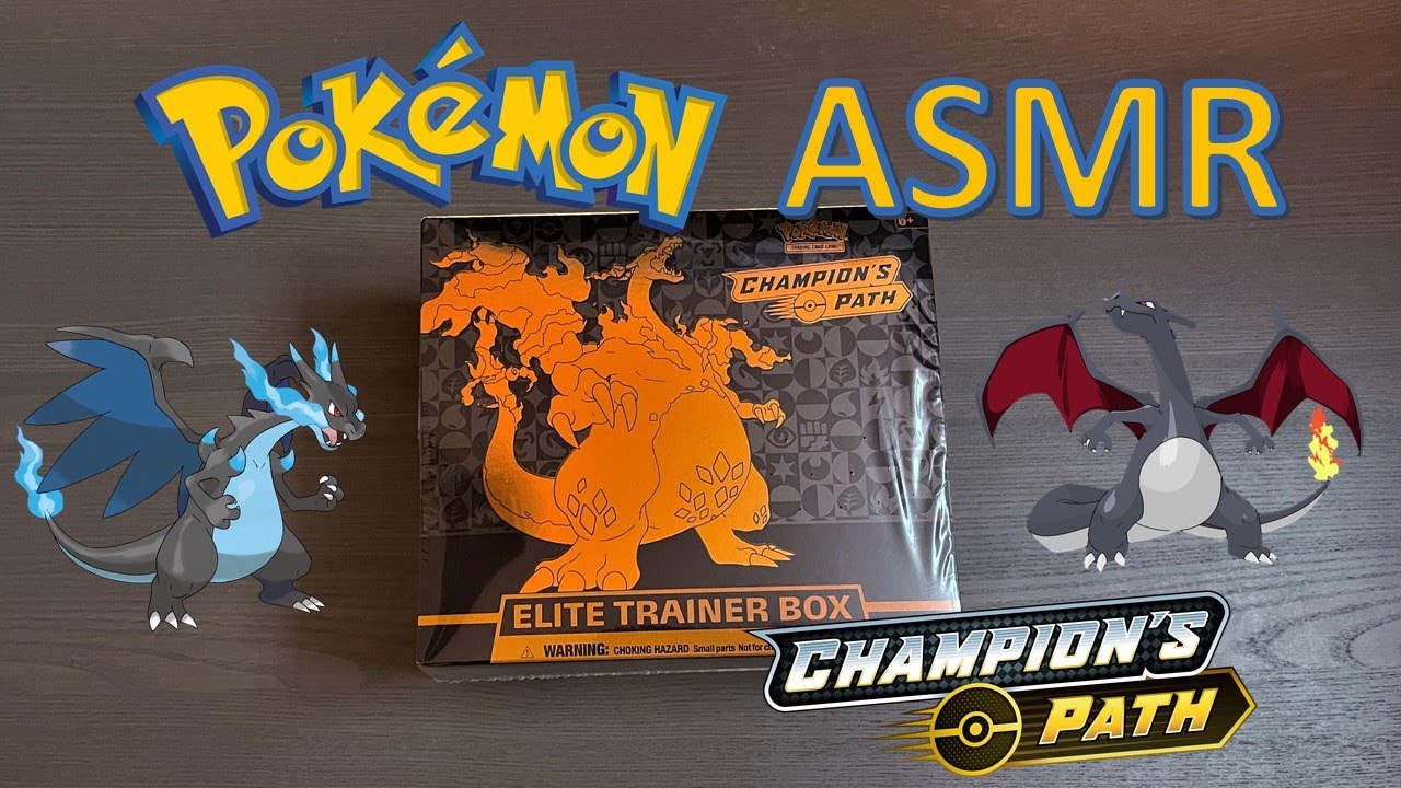 ASMR Opening Pokémon Card Packs | CHAMPIONS PATH Elite Trainer Box! (No Talking)