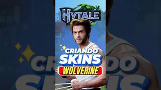 WOLVERINE no HYATALE🫢 #hytale #minecraft #shorts #wolverine #marvel #logan
