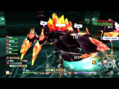 Sword Art Online Hollow Fragment : The 77th Floor Boss The Crystal Claw
