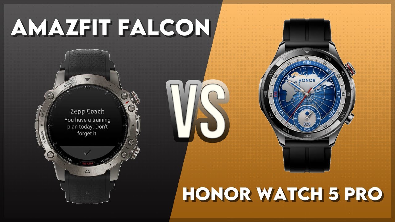 Сравнение Amazfit Falcon и Honor Watch 5 Pro