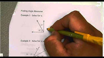 Geometry Unit 1 Lesson 3 Angle Pairs