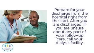 Your Hospital Discharge Checklist | ESRD NCC