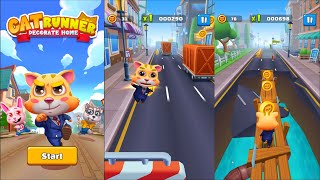 Cat Runner - Amazing Run Game - All Levels - Gameplay Android,ios screenshot 2