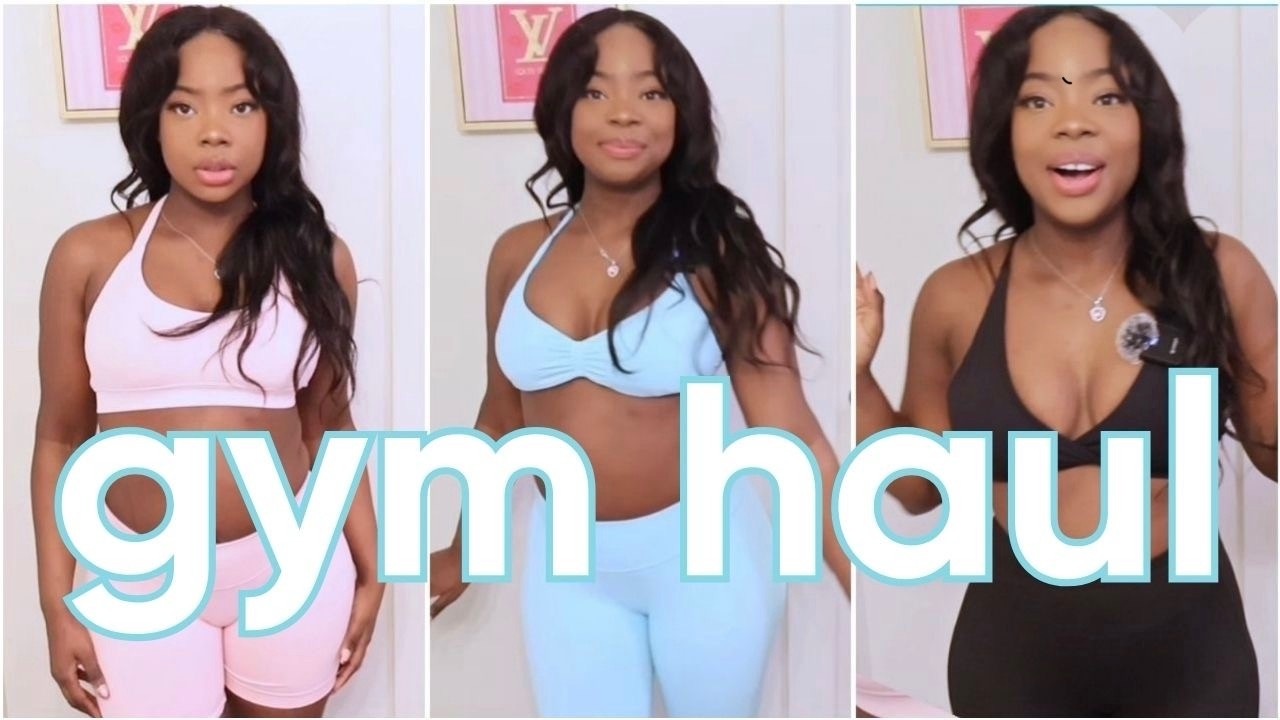 AMAZON GYM SET TRY ON HAUL 💕 💕 | Becoming That Girl