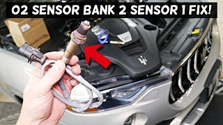 Maserati O2 Sensor Bank 2 Sensor 1 Replacement Location, Maserati Levante Ghibli GranTurismo Quattro