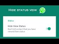 Gb whatsapp status view hide settings 2023 view status without seen in gb whatsapp in english