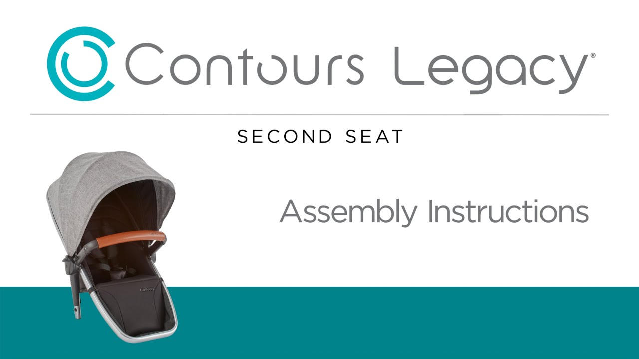 Contours Legacy® Second Seat Instructions Model ZY069/ZY569 YouTube
