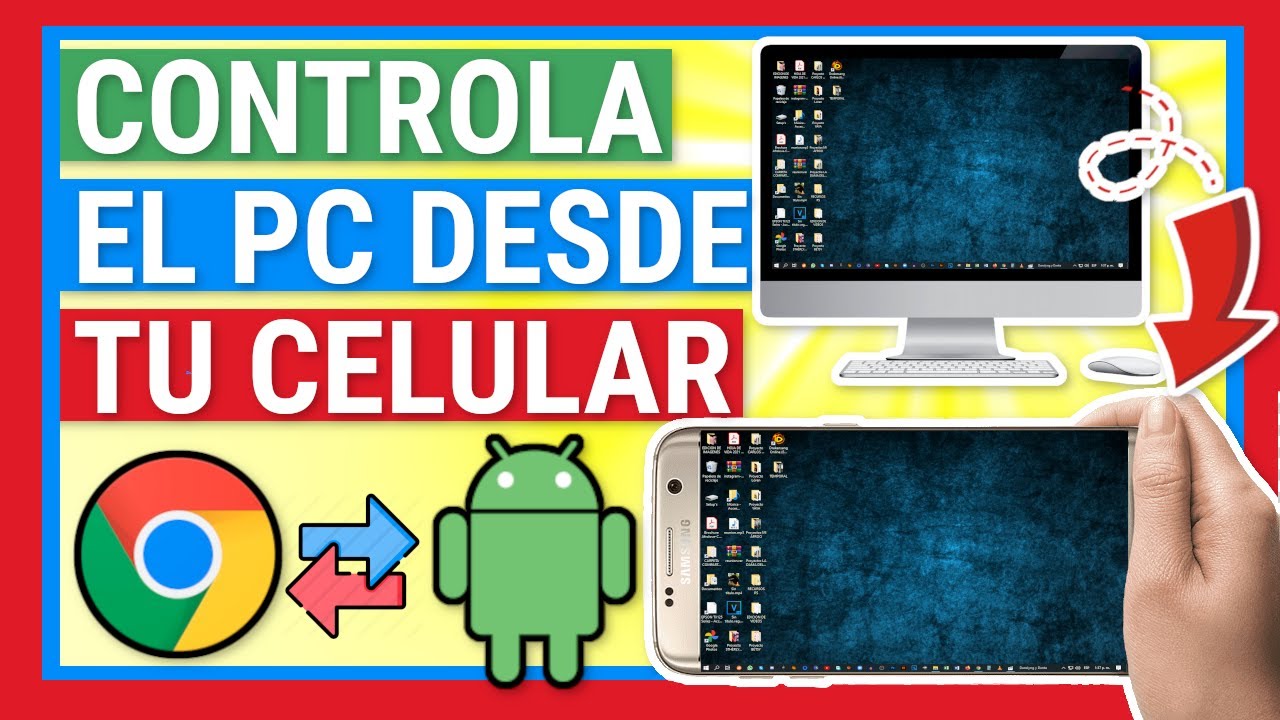💻📲 Como CONTROLAR MI PC desde mi CELULAR ANDROID a DISTANCIA con GOOGLE
