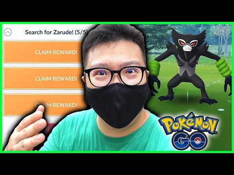 HOW TO GET ZARUDE QUICKLY IN POKÉMON GO!! Easy and Efficient Guide to  Search For Zarude 