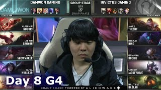 DWG vs IG | Day 8 S9 LoL Worlds 2019 Group Stage | DAMWON Gaming vs Invictus Gaming